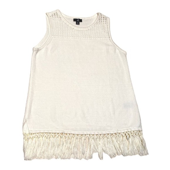 Jason Wu J Fringe Bottom Cotton Blend Size M - Picture 1 of 9